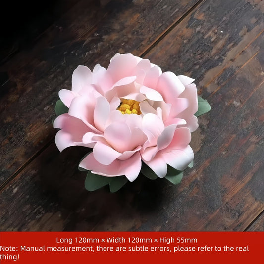 Peony porcelain crafts