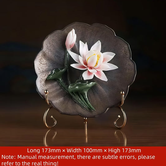 Peony porcelain crafts