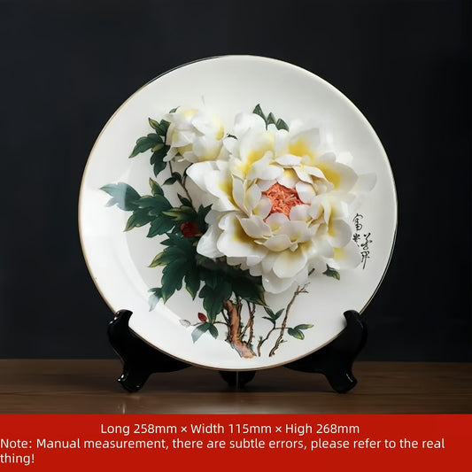 Peony porcelain crafts