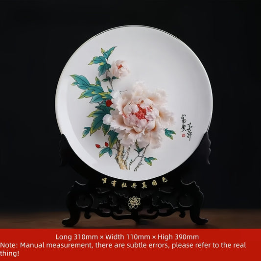 Peony porcelain crafts